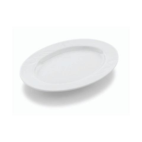Güral Porselen Karizma Otel 29 cm Kayık Tabak Dekorsuz (KZM29KY00)