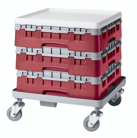 Cambro Düz Basket H : 6,7 cm ( BR258 ) Kızılcık