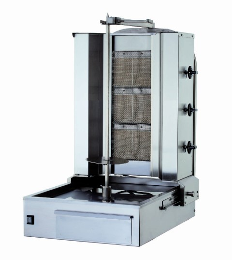 Kalitegaz 3 Radyan Gazlı Döner Ocağı Alttan Motorlu (KLG 150)