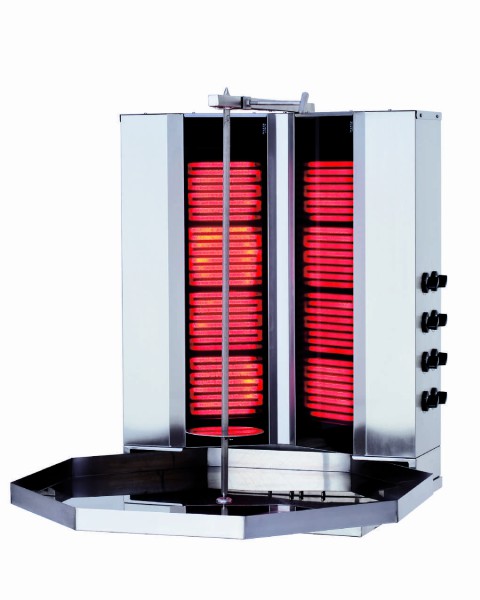Kalitegaz 4+4 Radyanlı Elektrikli Döner Ocağı -ce- (KLG 161-V)