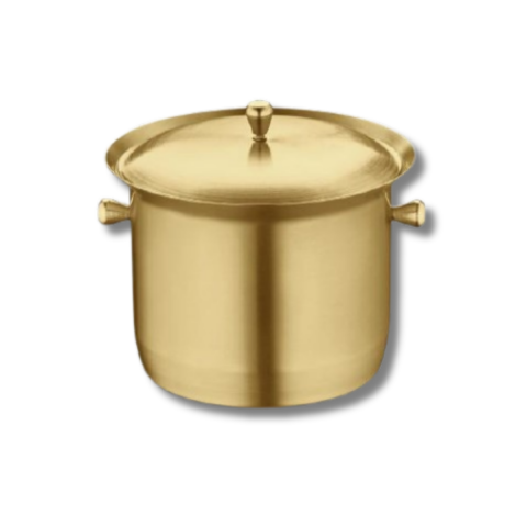 Fünke Kapaklı Buz Kovası Skoçlu İzoleli Gold Ø:12 cm H:100 mm