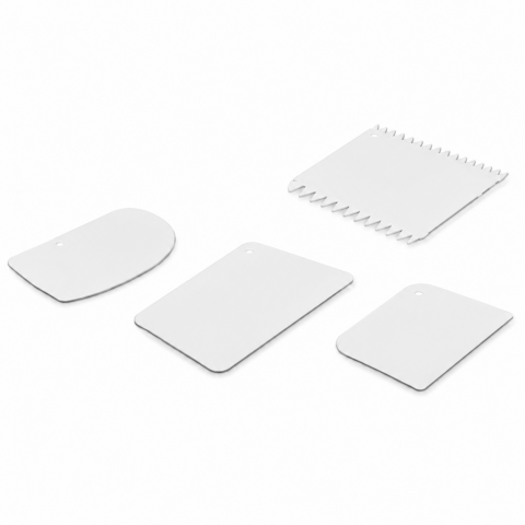 Kapp 62110007 Hamur Kazıyıcısı 4'lü Set (Plastik)