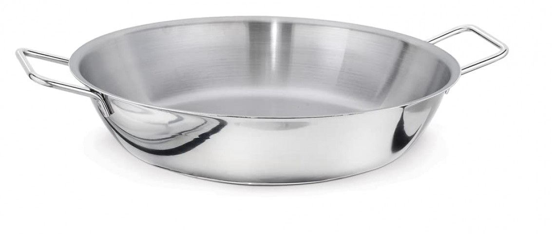 Kapp Çelik Çift Saplı Tava ( Paella ) 22*5.5 Cm ( 30362405 )