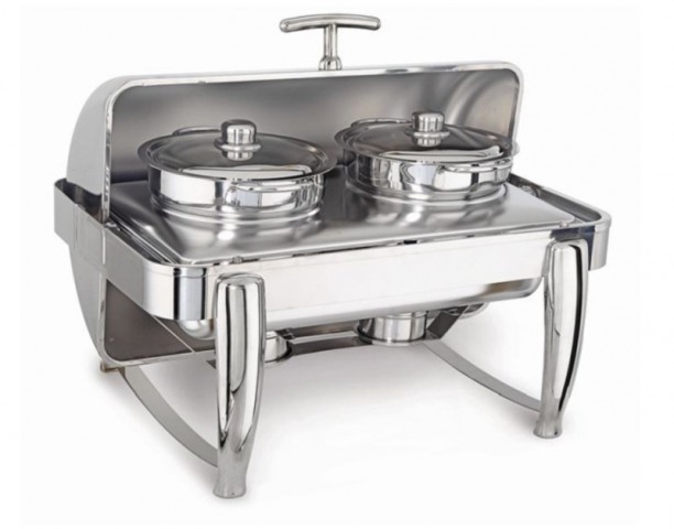Kapp Chafing Dish Delux - İki Çorbalıklı 2 * 4,5 lt  (Jelli) ( 54010738 )