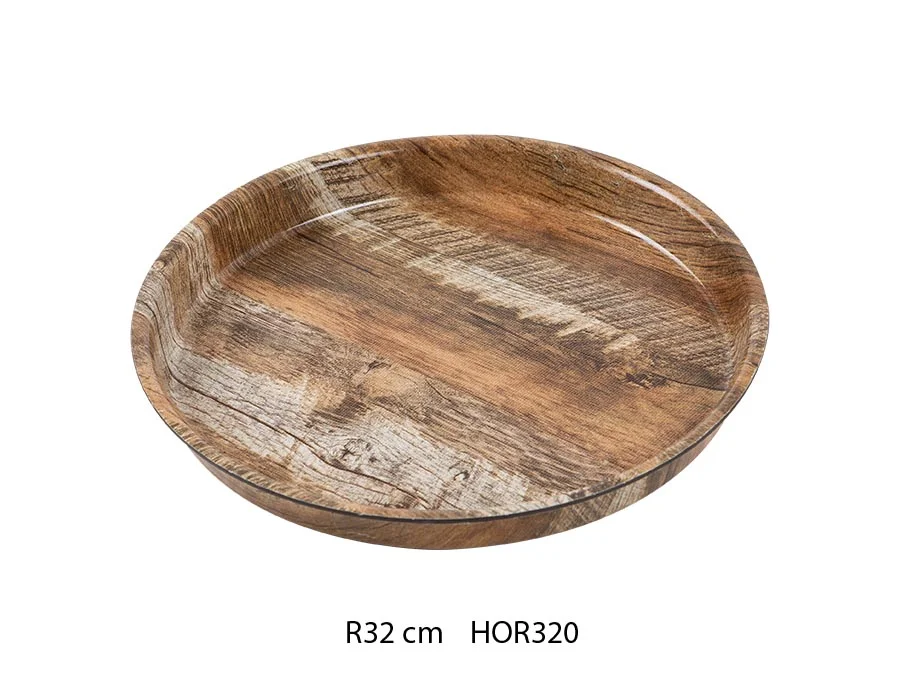 Koçel Bar Horeca Yuvarlak Tepsi Ø 32 cm Kaymaz ( HOR320K )