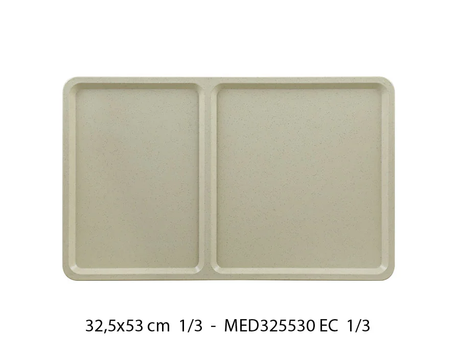 Koçel Hastane Yemek Servis Tepsisi 32,5*53 cm (MED325530 EC 1/3)