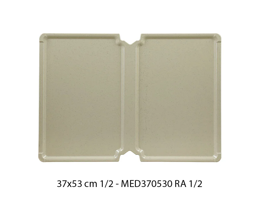 Koçel Hastane Yemek Servis Tepsisi 37*53 cm (MED370530 RA 1/2)