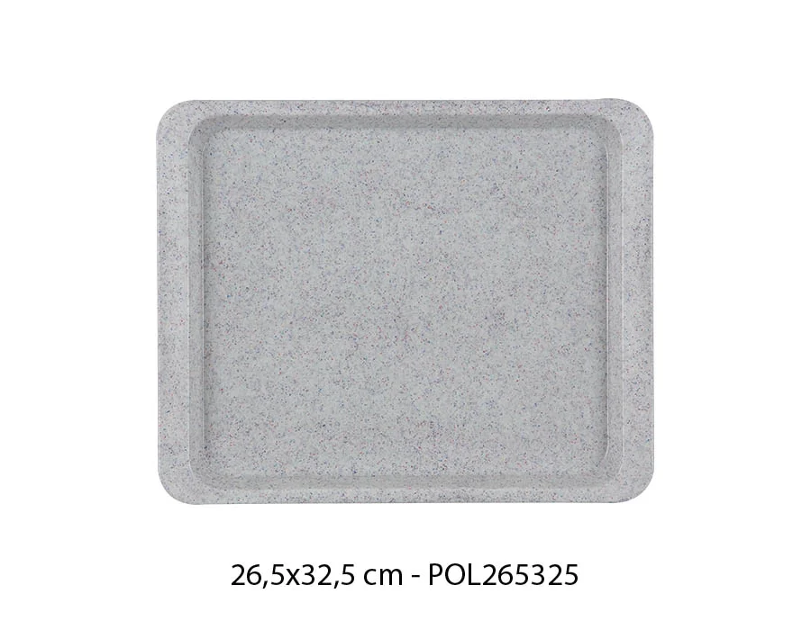 Koçel Poltray 26.5*32.5 cm Düz Tepsi (POL265325D)