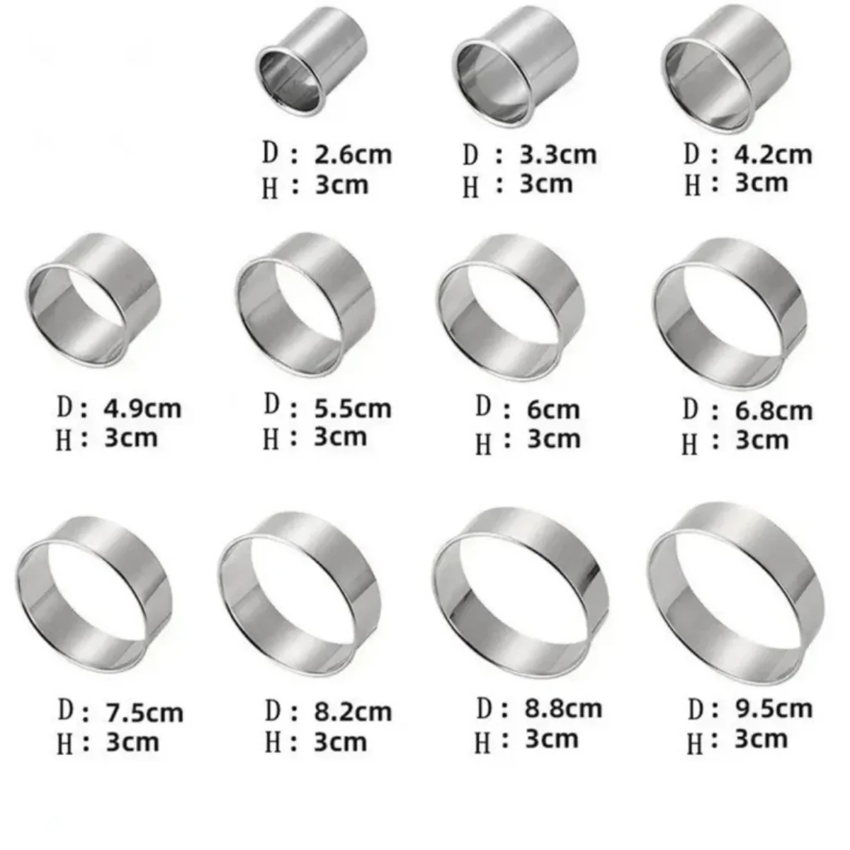 Kopat Yuvarlak Metal Set