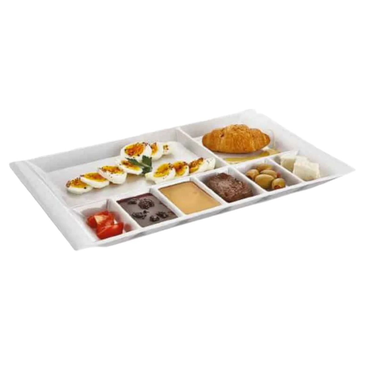 Külsan 109 Kahvaltılık Self Servis 8 Gözlü 41*26 cm