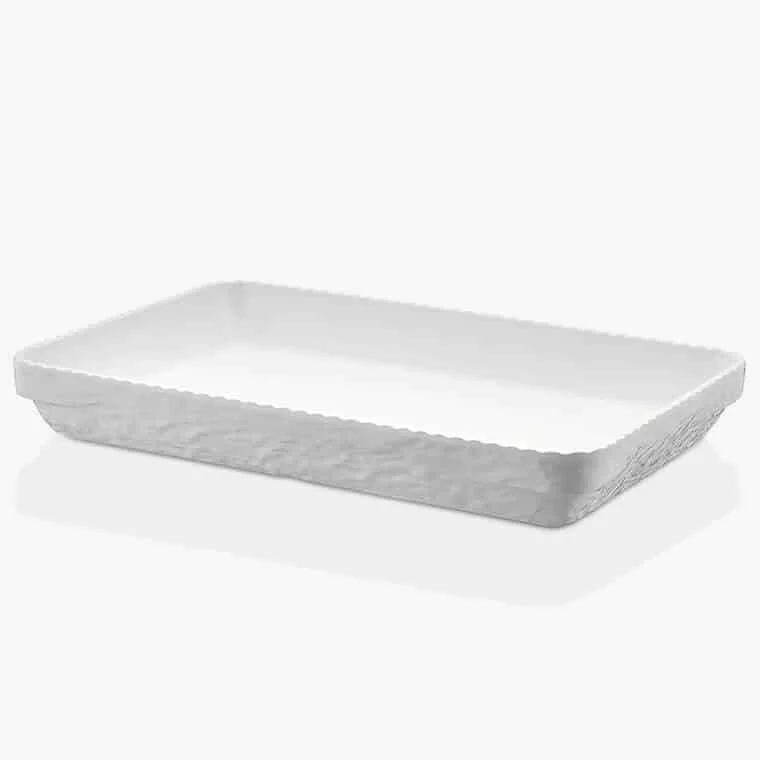 Külsan Olie Dikdörtgen Servis 40*26 cm H : 5,1 cm ( KL21140 )
