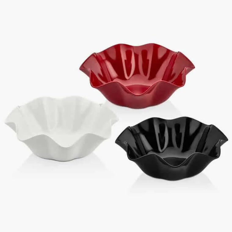 Külsan Rosa 28 cm Dalgalı Kase (10228)