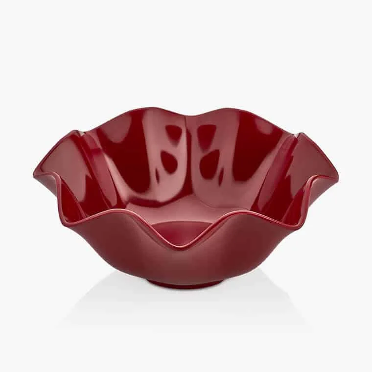 Külsan Rosa 28 cm Dalgalı Kase (10228)