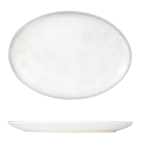 Kütahya BNCOR36KY890729 Salda Bone Coral 36 cm Kayık Tabak DG-868