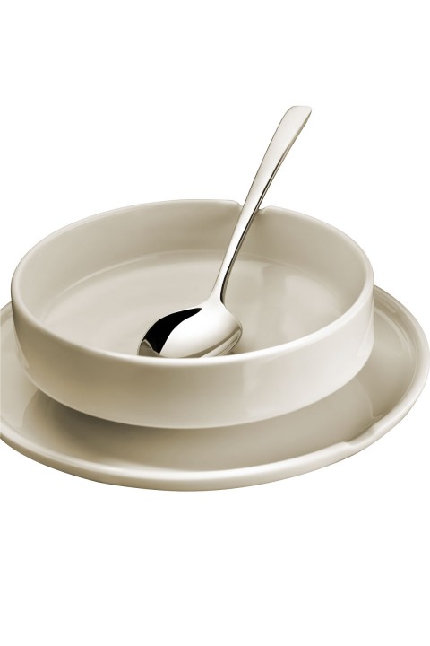 Kütahya Porselen Bone Chef Taste Of 25 Cm Düz Tabak Krem (CTO25DU0014)