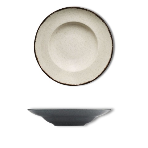 Kütahya Porselen Colorx Rs 27 Cm Spagetti Tabağı Pearl 02 Tarçın (CXRS27SPT730P02)