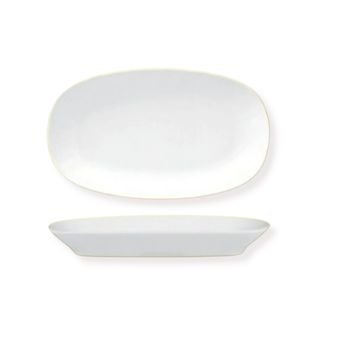 Kütahya Porselen Ent Otel 19 cm Kayık Tabak