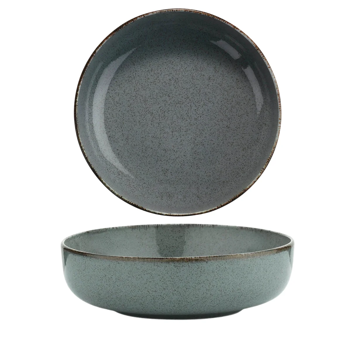 Kütahya Porselen Moderna 15 Cm Kase Pearl 01 Mavi (MOD15KS730P01)