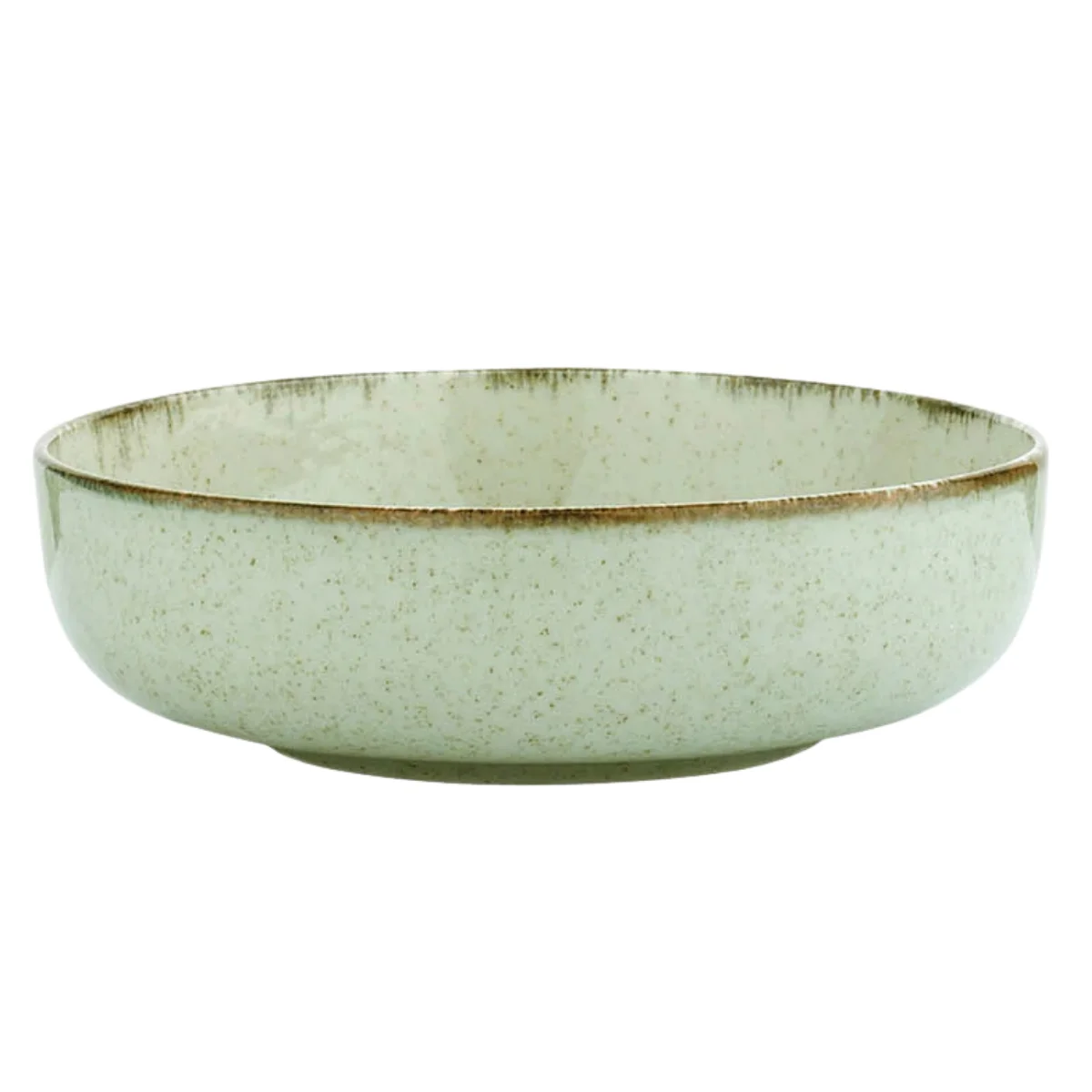 Kütahya Porselen Moderna 15 cm Kase Pearl 03 Yeşil (MOD15KS730P03)