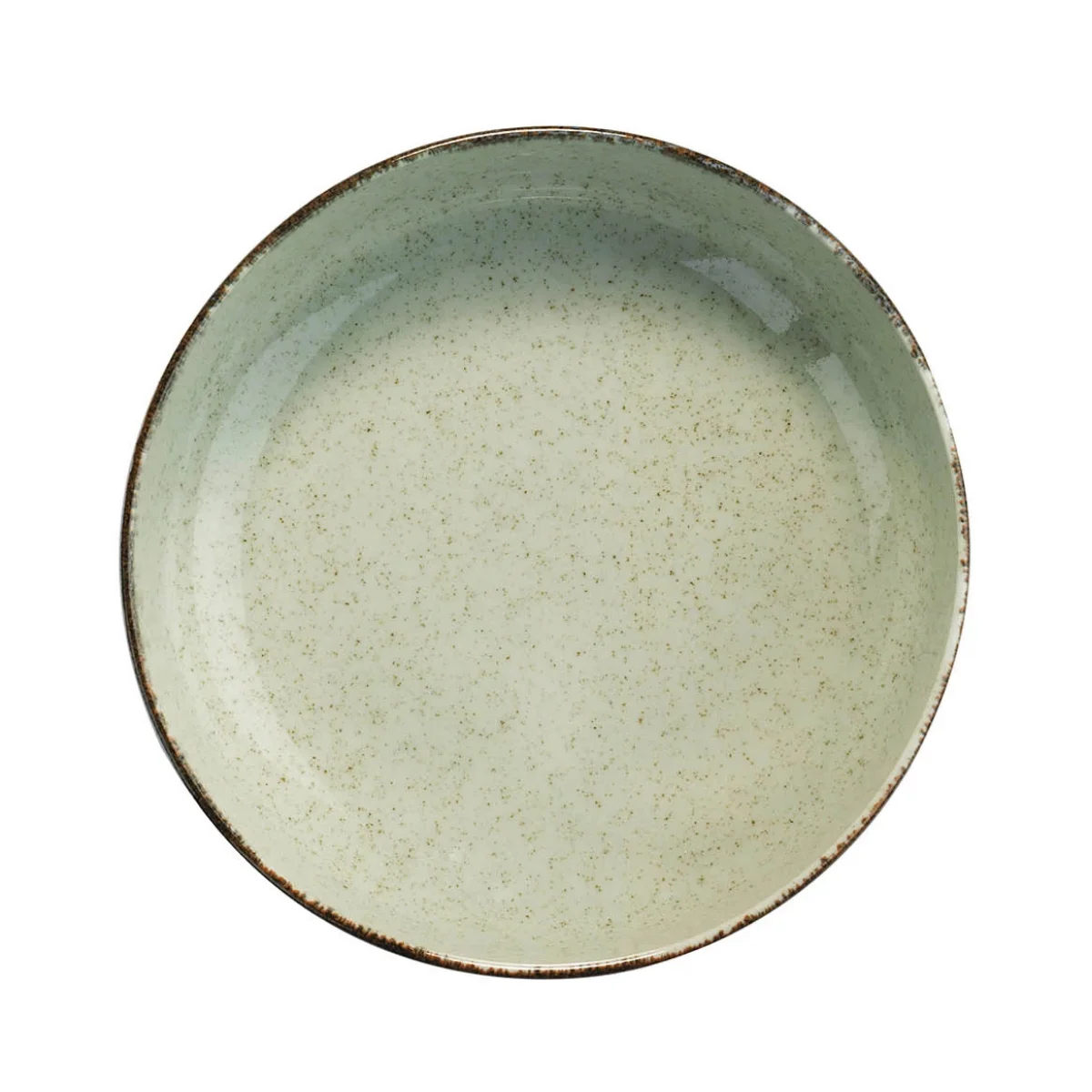 Kütahya Porselen Moderna 15 cm Kase Pearl 03 Yeşil (MOD15KS730P03)