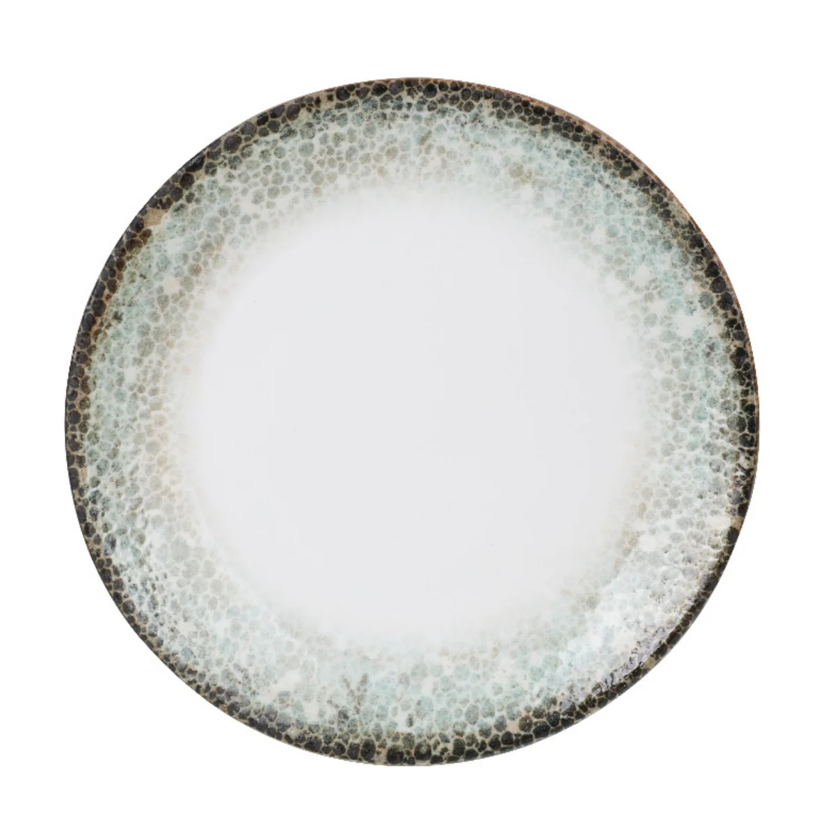 Kütahya Rust Green BN Ent Kratos 21 cm Düz Tabak DG-871 (BNEO21DU89A733)