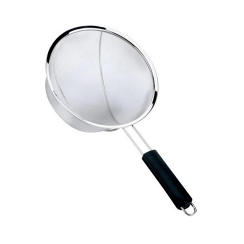 Kütükçüoğlu Paslanmaz Takviyeli Süt Süzgeci – 14 cm