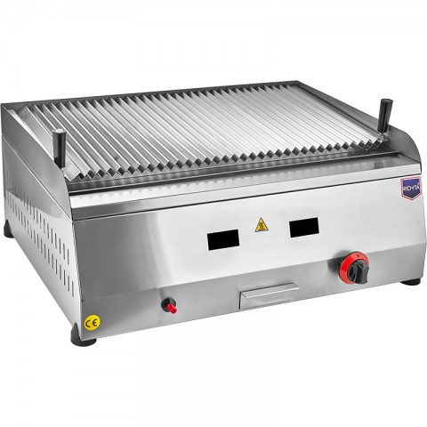 Remta Lava Taşlı Gazlı Izgara 70 cm -CE