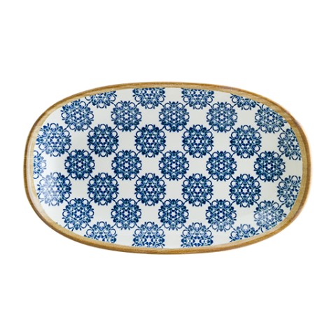 Bonna Lotus Gourmet 29 cm Oval Kayık Tabak