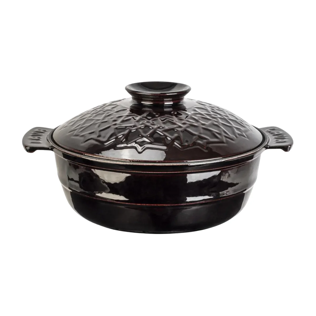 Lava Anatolia Majolica Selçuklu Güveci Çap (Ø)26 cm Mor