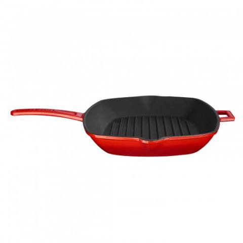 Lava Döküm Izgara Tava, Metal Saplı 26x32cm ( LV P GT 2632 K0 )