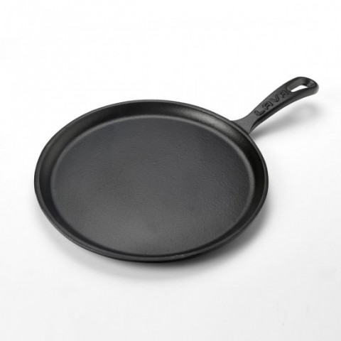 Lava Döküm Krep / Pizza / Pancake Tavası, Yuvarlak, Metal Saplı, Çap(Ø)26cm ( LV ECO Y KRP 26)