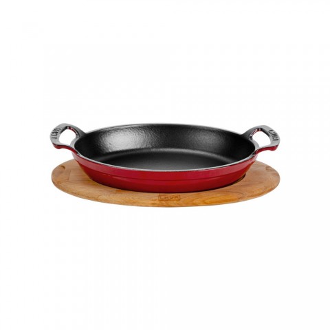 Lava Döküm Sahan - Oval - 19*14 cm ( LV O TV 1914 SHN AH 220 BE )