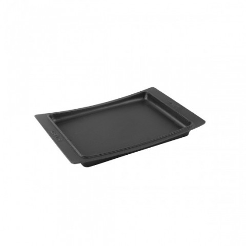 Lava Döküm 36*24 cm Servis Tabağı Siyah ( LV ECO ST 3624 )