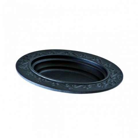 Lava Döküm 21*16 cm Oval Döner, Kebap Tabağı (LV ECO O DNR 2116)