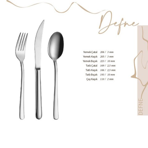 Lugga Defne Yemek Kaşık ( LGG-DFN-1001 )