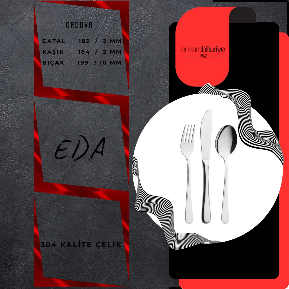 Lugga Eda Ordövr Çatal ( LGG-EDA-1008 )