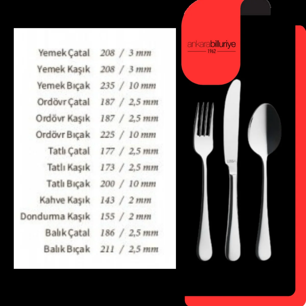 Lugga Esma Tatlı Bıçak ( LGG-ESM-1006 )