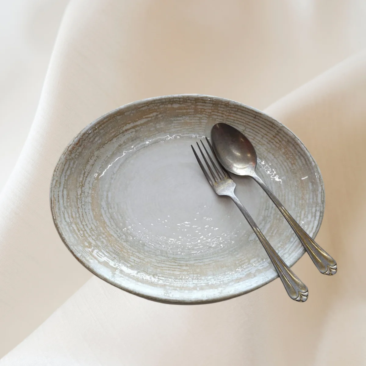 Lugga Maya Tatlı Kaşık Gold Eskitme