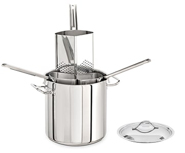 Kapp Çoklu Makarna Pişirme Tenceresi 24 cm (3 Süzgeçli) - 8 Lt ( 36312420 )
