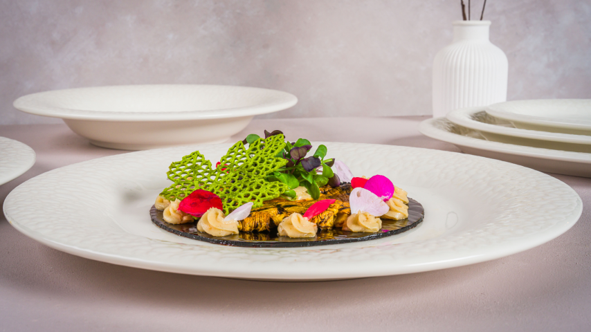 Bonna S-MLEABS28DZ Marlena Albus 28 cm Düz Tabak