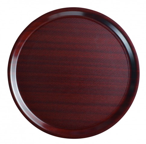Cambro Woodform Yuvarlak Kaymaz Tepsi Ø 32 cm Maun
