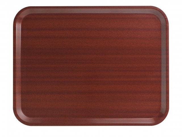 Cambro Selform Lamine Dikdörtgen Kaymaz Mat Tepsi , 24*35 cm Maun