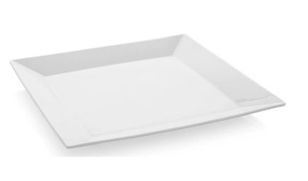 Güral Porselen Merid 34 cm Düz Tabak Dekorsuz