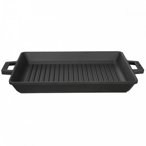 Lava Döküm 26*32 cm Izgara Tava Metal Kulplu ( LV ECO GT 2632 T3 )