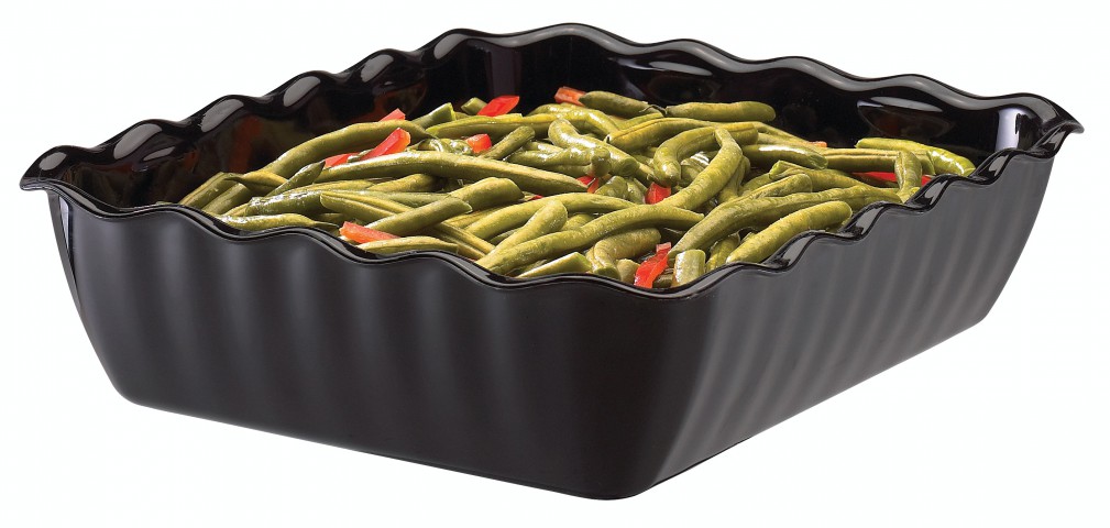 Cambro Meze Kabı Kıvrımlı Dikdörtgen 26,5*33,5*8 cm ( DC10 )