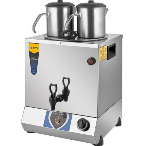 Miletto Çift Cidarlı 2 Demlik 17 lt Çay Makinesi