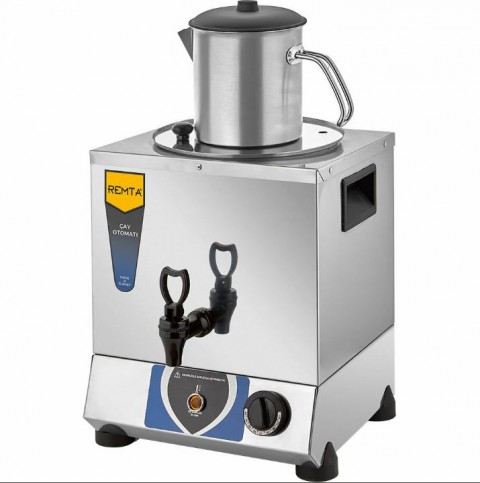 Miletto Çift Cidarlı Tek Demlik 8 lt Çay Makinesi