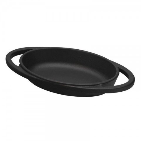Lava Döküm Oval Kulplu Sahan 15x10 ( LV ECO O TV 1510 )