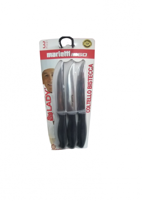 Marietti Lady Biftek Bıçağı 3 Lü