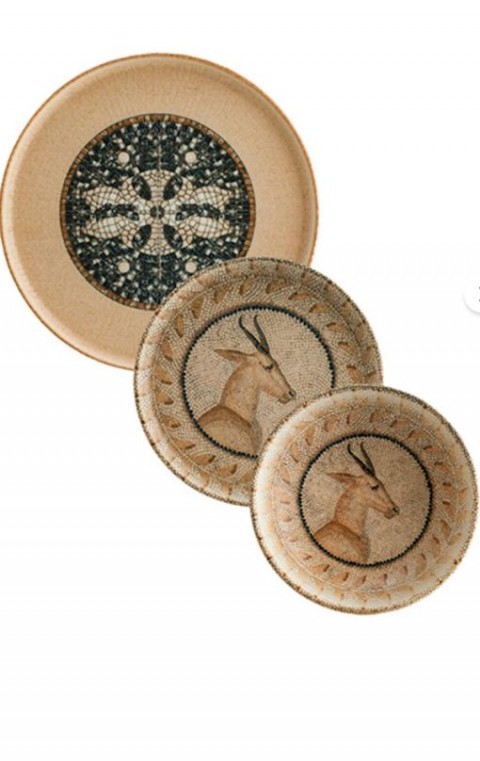 Mezopotamya Hyge Porselen 6 Parça Yemek Seti (2 kişilik)